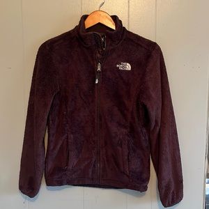 Women’s The North Face Osito jacket. Size XS. Deep plum color